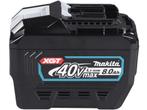 Makita BL4080F - XGT 40V Max Li-Ion accu - 8,0Ah met LED, Verzenden, Zo goed als nieuw