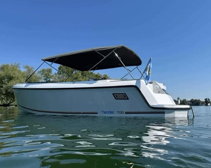 Aqua 24 700 T7 tender, Watersport en Boten, Sloepen, Snelvarend, Buitenboordmotor, 10 tot 30 pk, 3 tot 6 meter, Elektrisch, Nieuw