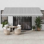 vidaXL Luifel uittrekbaar 4,5x3 m stof en aluminium, Verzenden, Nieuw