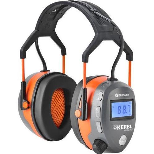 Gehoorbeschermer Kerbl Works met radio en bluetooth, Doe-het-zelf en Verbouw, Gereedschap | Overige machines, Nieuw, Ophalen of Verzenden