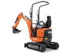 DELEKS® S100 Zero-Tail-Swing 1t Mini graafmachine 3-c Kubota, Ophalen of Verzenden, Graafmachine