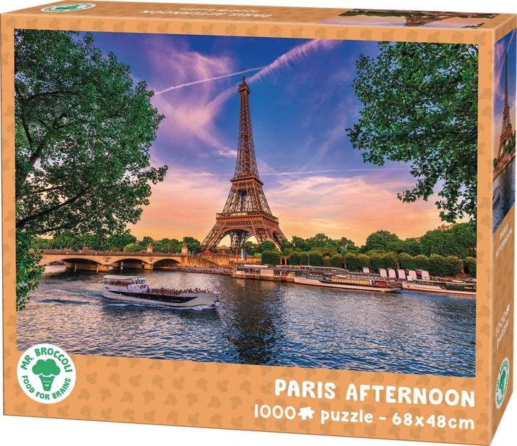 Paris Afternoon Puzzel (1000 stukjes) | Mr. Broccoli -, Hobby en Vrije tijd, Denksport en Puzzels, Nieuw, Verzenden