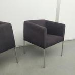 Skandiform fauteuil boxer - zwarte stof (alleen per set), Huis en Inrichting, Fauteuils, Ophalen of Verzenden, Nieuw