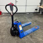 Brede elektrische palletwagen 2.000KG - blauw - 1150 x 685mm, Nieuw