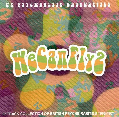 cd - Various - We Can Fly 2 (UK Psychedelic Obscurities), Cd's en Dvd's, Cd's | Overige Cd's, Zo goed als nieuw, Verzenden