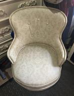 Fauteuil à la reine - Hout