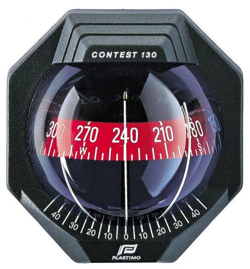 Plastimo Contest 130 kompas - schot - wit, Watersport en Boten, Navigatiemiddelen en Scheepselektronica, Ophalen of Verzenden