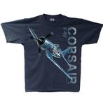 WWII warbirds T-shirts P-51 Mustang, Spitfire, F4U Corsair, Verzenden, Luchtmacht, Kleding of Schoenen