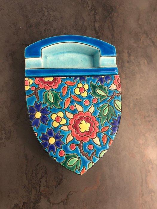 Émaux de Longwy - A.M. - Bord - Keramiek - asbak, Antiek en Kunst, Antiek | Glas en Kristal