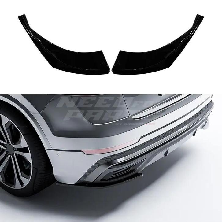 Rear Side Splitters For Audi Q8 S Line/SQ8 4M (SUV), Auto-onderdelen, Carrosserie en Plaatwerk, Ophalen of Verzenden