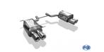 FOX Mercedes SLK type 171 - 4/6 cilinder einddemper rechts/l, Verzenden, Nieuw
