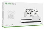 Microsoft Xbox One S - 1 TB Console - Wit - Incl. 2 Controll, Spelcomputers en Games, Spelcomputers | Xbox One, Verzenden, Zo goed als nieuw