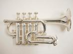 Piccolo Trompet Benge 4 ventielen met A en Bb Stift als nieu, Muziek en Instrumenten, Ophalen of Verzenden, Zo goed als nieuw