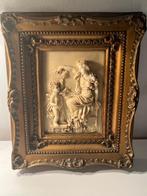 Romantische klassische medaillon / beeld van ivoor,