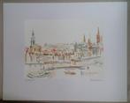 Oskar Kokoschka (1941-1980) - Hamburguer Hafen - numbered