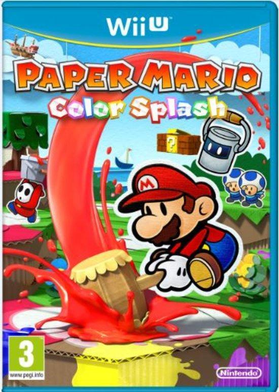Paper Mario: Color Splash - Wii U Wii U Morgen in huis!, Spelcomputers en Games, Games | Nintendo Wii U, 1 speler, Zo goed als nieuw