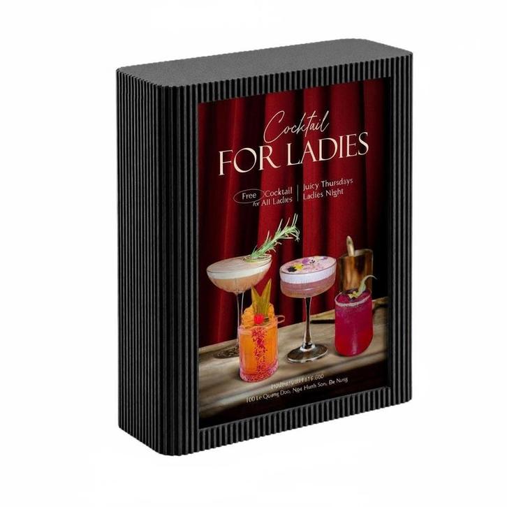 Oacklux LineaFrame - A5 - Zwart, Zakelijke goederen, Horeca | Meubilair en Inrichting