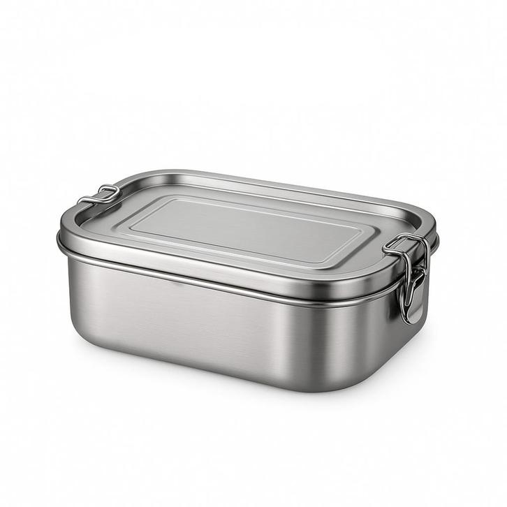 My Green Deal – RVS Lunchbox 850ml – Lekvrij & Herbruikbaar, Huis en Inrichting, Keuken | Tupperware, Nieuw, Verzenden