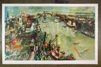 Oskar Kokoschka (1941-1980) - London Towerbridge, 1925, Antiek en Kunst, Kunst | Tekeningen en Foto's
