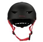 Nijdam Skate helm Verstelbaar Dark Fyre Maat L Zwart/Rood