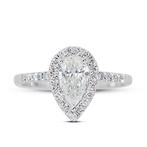 Ring Witgoud Diamant - Diamant