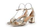Manfield Sandalen in maat 38 Goud, Overige kleuren, Verzenden, Sandalen of Muiltjes, Zo goed als nieuw