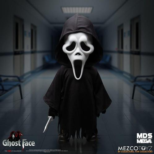 Ghost Face MDS Mega Scale Plush Doll Ghost Face 38 cm, Verzamelen, Film en Tv, Nieuw, Ophalen of Verzenden