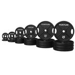 Tunturi Platinum Cast Iron Plate - Bumperplates - 295kg, Verzenden, Nieuw