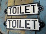 Decoratief ornament (2) - vintage style restroom signs -, Antiek en Kunst