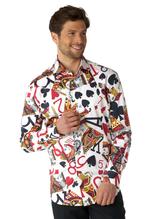 Casino Speelkaarten Overhemd Heren OppoSuits, Verzenden, Nieuw
