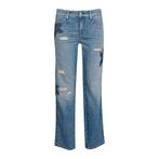 Cambio • blauwe Paris Straight Ancle jeans bloem • 36, Cambio, Nieuw, Maat 36 (S), Verzenden