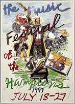 Larry Rivers - The Music Festival of the Hamptons / July, Antiek en Kunst, Kunst | Tekeningen en Foto's