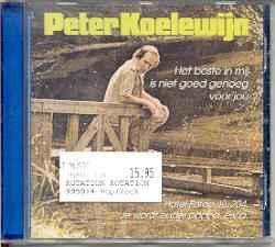cd - Peter Koelewijn - Het Beste In Mij Is Niet Goed Geno..., Cd's en Dvd's, Cd's | Overige Cd's, Zo goed als nieuw, Verzenden