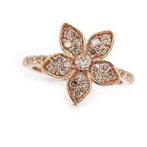 *no reserve* 0.52 ct N.Fancy Pink Diamond Designer Ring -, Sieraden, Tassen en Uiterlijk, Antieke sieraden