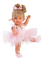 Llorens Blanke Pop Valeria Ballet Met Rose Strik 28Cm, Kinderen en Baby's, Speelgoed | Poppen, Ophalen of Verzenden, Nieuw, Overige typen