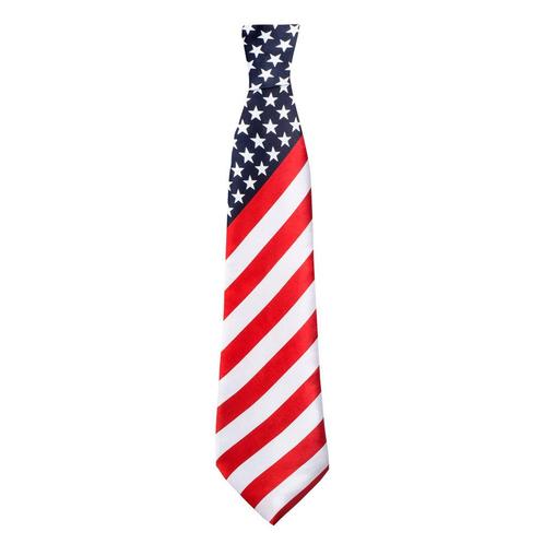 USA Amerikaanse vlag thema verkleed stropdas - Stropdassen, Hobby en Vrije tijd, Feestartikelen, Ophalen of Verzenden
