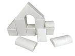 Creatieve speelblokken voor kinderen - 11 witte foam blok..., Kinderen en Baby's, Ophalen of Verzenden, Nieuw