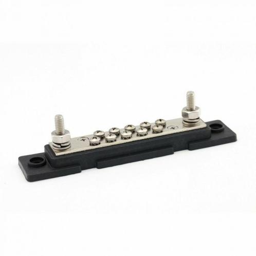 DC verdeelrail + kap zwart 2xM6 + 10xM4, Auto-onderdelen, Accu's en Toebehoren, Ophalen of Verzenden