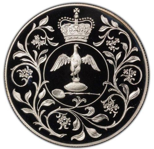 Verenigd Koninkrijk. 25 New Pence 1977 Silver Jubilee, Postzegels en Munten, Munten | Europa | Niet-Euromunten