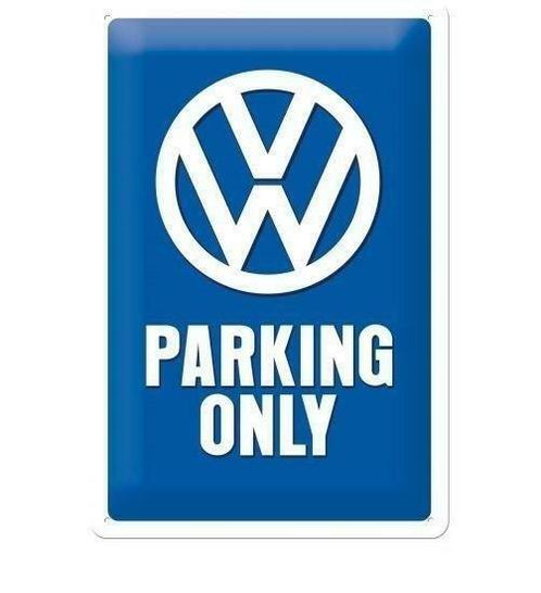 VW parking only reclamebord, Verzamelen, Merken en Reclamevoorwerpen, Nieuw, Verzenden