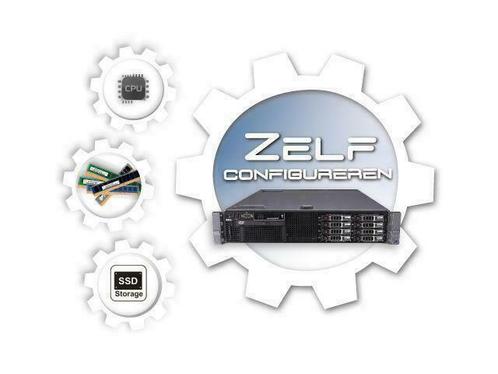 Zelf samenstellen Dell PowerEdge R710 SFF server, Computers en Software, Servers, Refurbished, 4 Ghz of meer, Hot swappable onderdelen