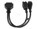 Jaltest (JDC406A) | FCA (SGW) 12+8-pins OBD - 16-pins OBD2 V, Verzenden, Nieuw