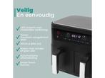 Niceey Dubbele Airfryer XXL - Twee Kookvakken - 8.0 Liter -, Witgoed en Apparatuur, Frituurpannen, Verzenden, Nieuw