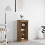 vidaXL Sidetable met LED-verlichting Artisan Eik 41x37x100, Minder dan 50 cm, Verzenden, 100 tot 150 cm, Nieuw
