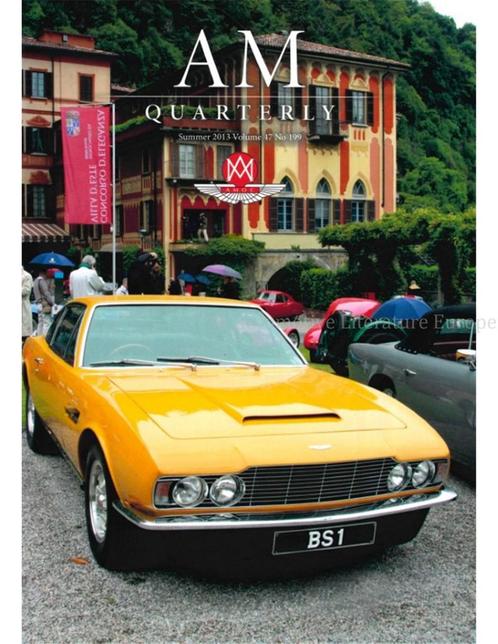 2013 ASTON MARTIN QUARTERLY No.199 ZOMER, Boeken, Auto's | Folders en Tijdschriften