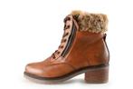 Remonte veterboots in maat 38 Cognac | 15% korting, Kleding | Dames, Schoenen, Overige kleuren, Verzenden, Overige typen, Remonte