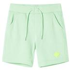 vidaXL Kindershorts met trekkoord 140 felgroen, Verzenden, Nieuw