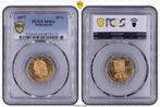 Gouden Willem III 10 gulden 1877 MS64 PCGS gecertificeerd, Goud, Losse munt, Verzenden