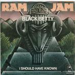 Ram Jam - Black Betty + I should have known (Vinylsingle..., Nieuw in verpakking