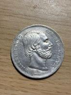 Nederland. Willem III. 2 1/2 Gulden 1870/1874, 2 stuks, Postzegels en Munten, Munten | Nederland